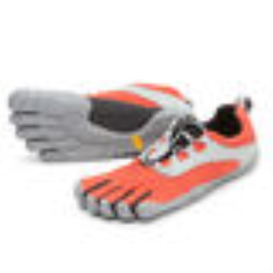 Vibram Kırmızı-siyah-gri V-run Retro Erkek